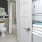 a bathroom with a toilet and sink