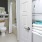 a bathroom with a toilet and sink
